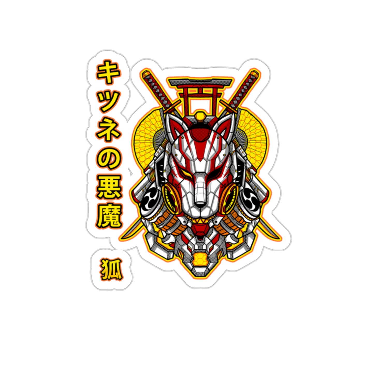 KMSan Exclusive Kitsune Sticker