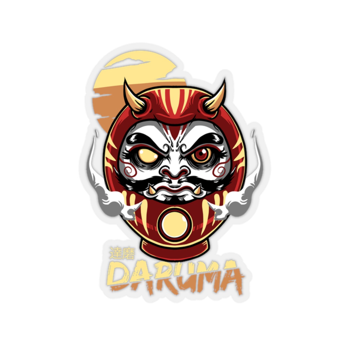 KMSan Exclusive Daruma Sticker