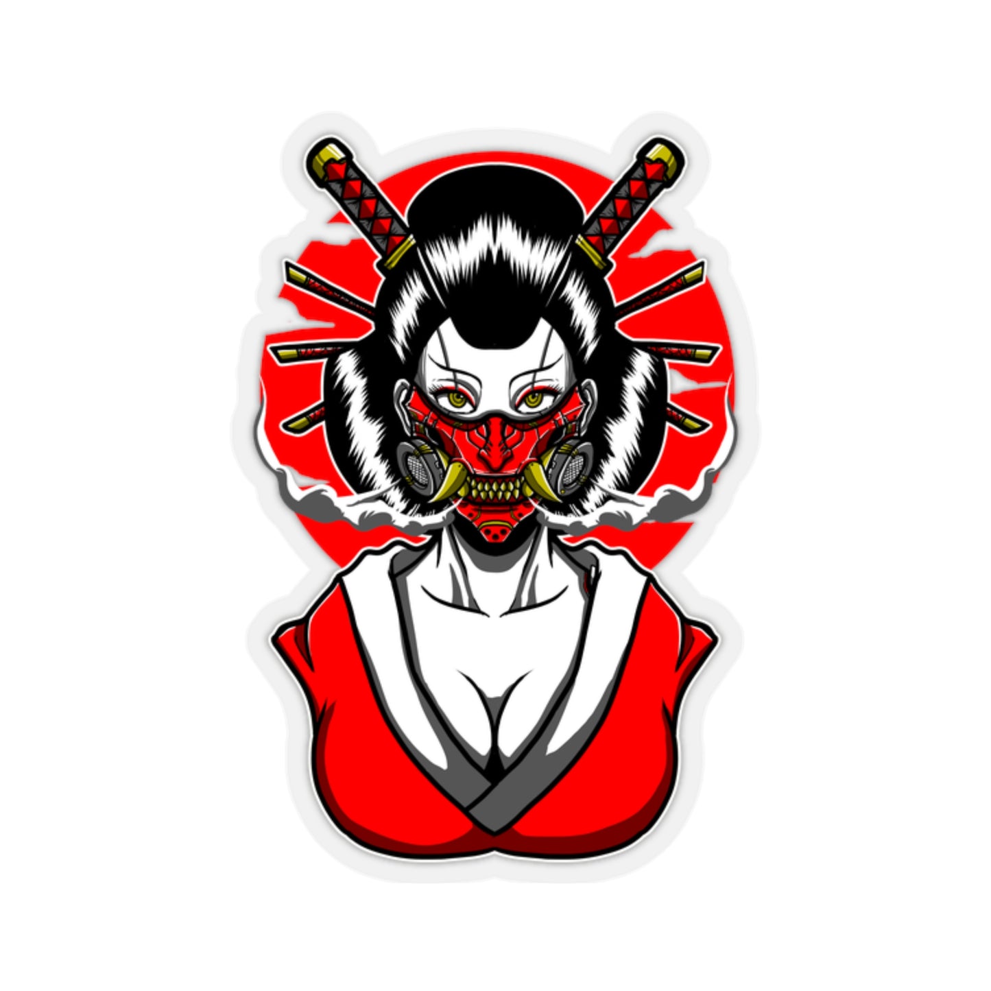 KMSan Exclusive Cyber Geisha Sticker