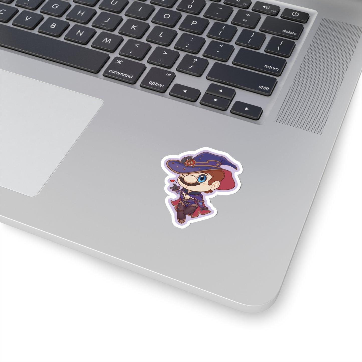 Mona x Mario Parody Sticker