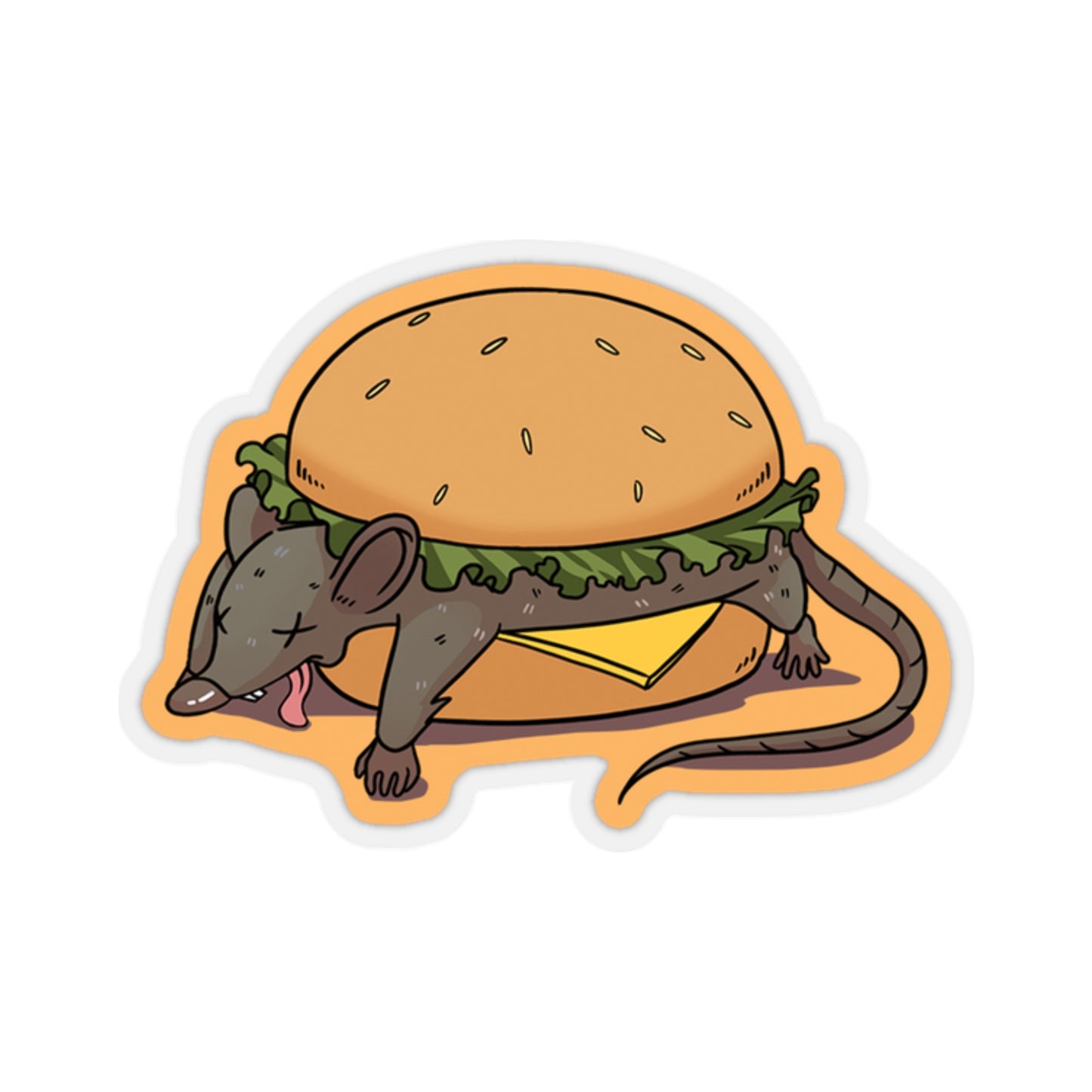 Pseudojim Ratburger Exclusive Sticker