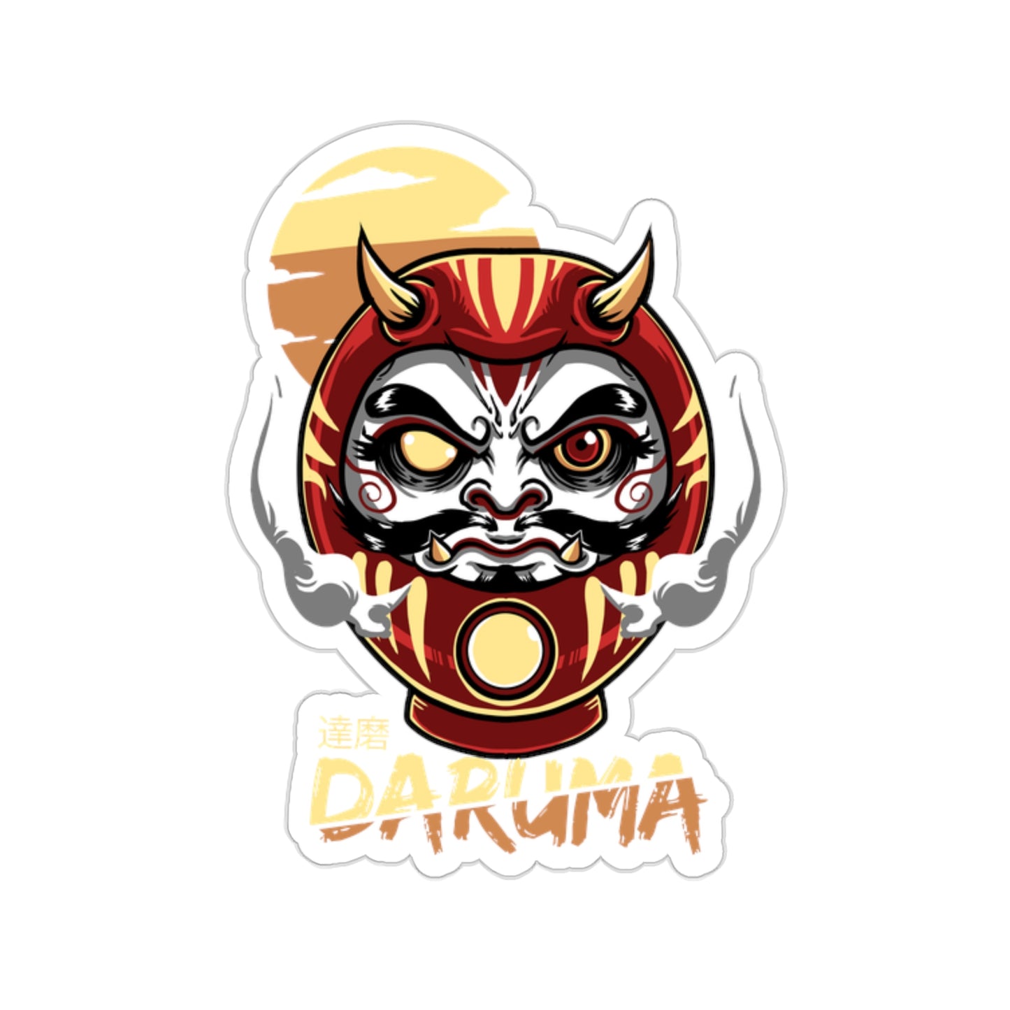 KMSan Exclusive Daruma Sticker