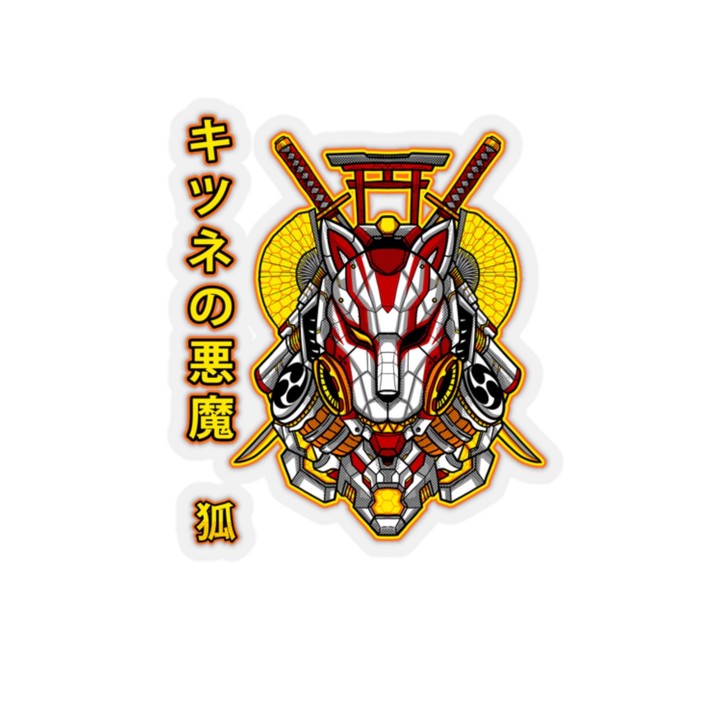 KMSan Exclusive Kitsune Sticker