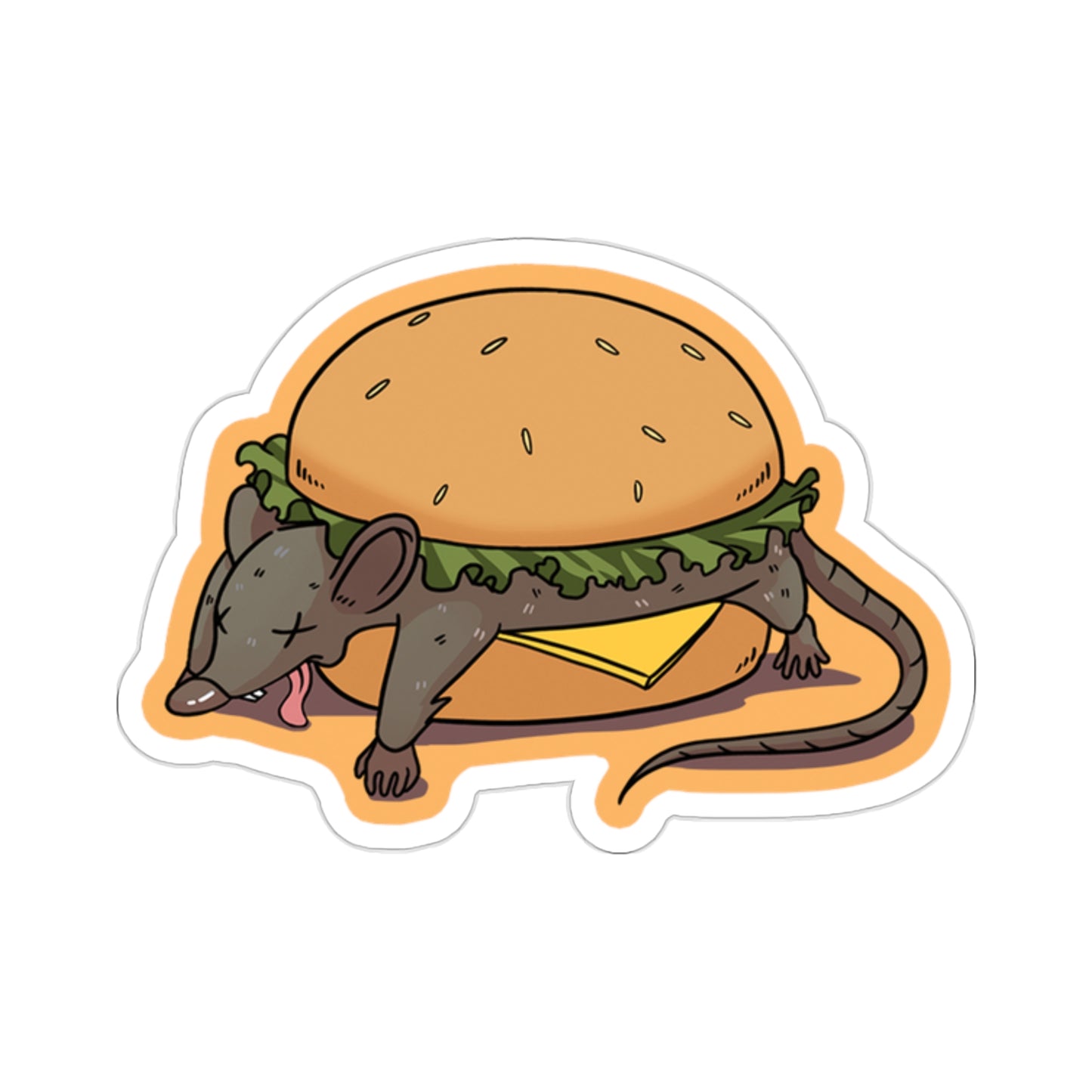 Pseudojim Ratburger Exclusive Sticker